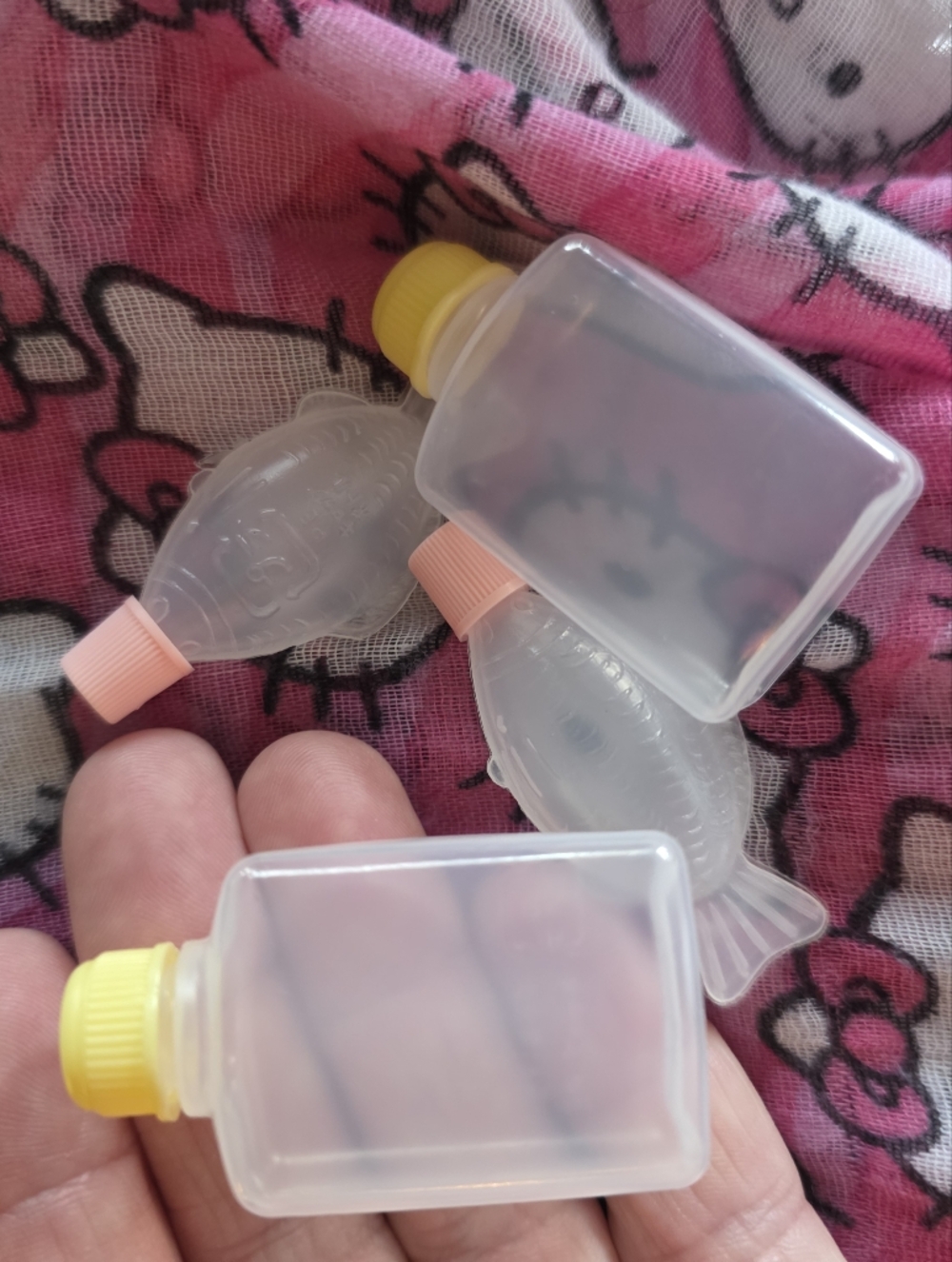 Bento Box Shaped Soy/FishSauce Shoyu Bottles- Lunch Box Supplies